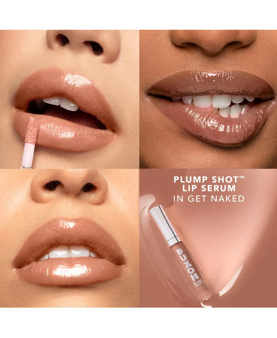 Сыворотка для губ Plump Shot, 0,14 унции Buxom Cosmetics, Get Naked — фото 3