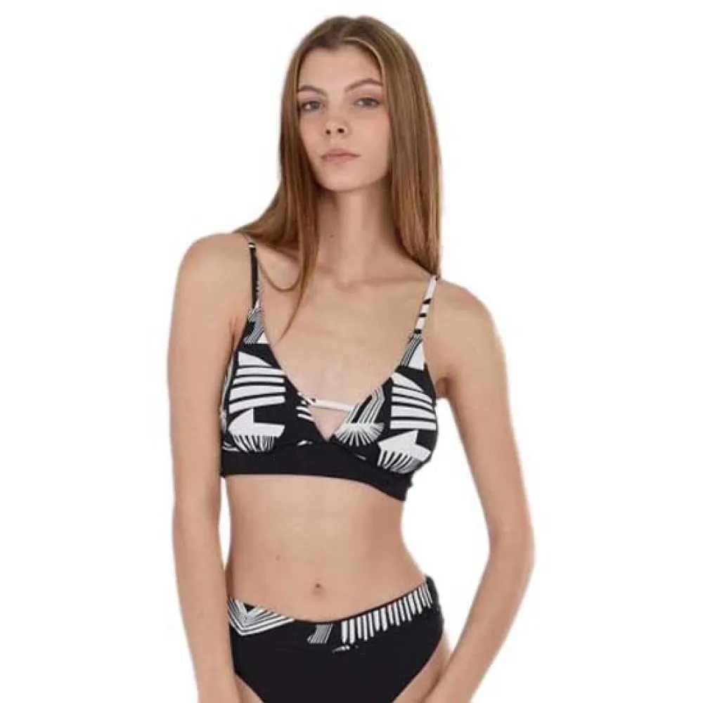 

Топ бикини Fundango Sahara V-Neck Cami, черный