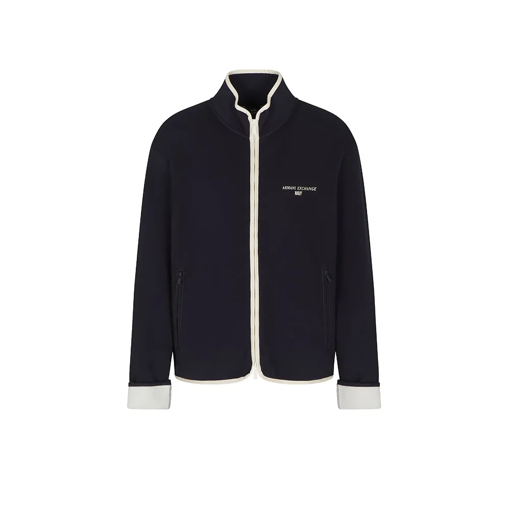 

Толстовка Armani Exchange XM000981_AF10818 full zip, черный