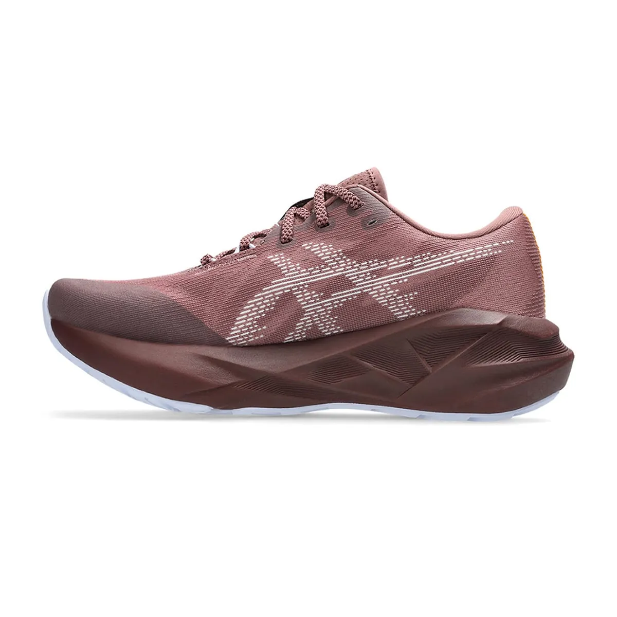 Женские беговые кроссовки Novablast 5 TR Asics, зеленый/красный — фото 4