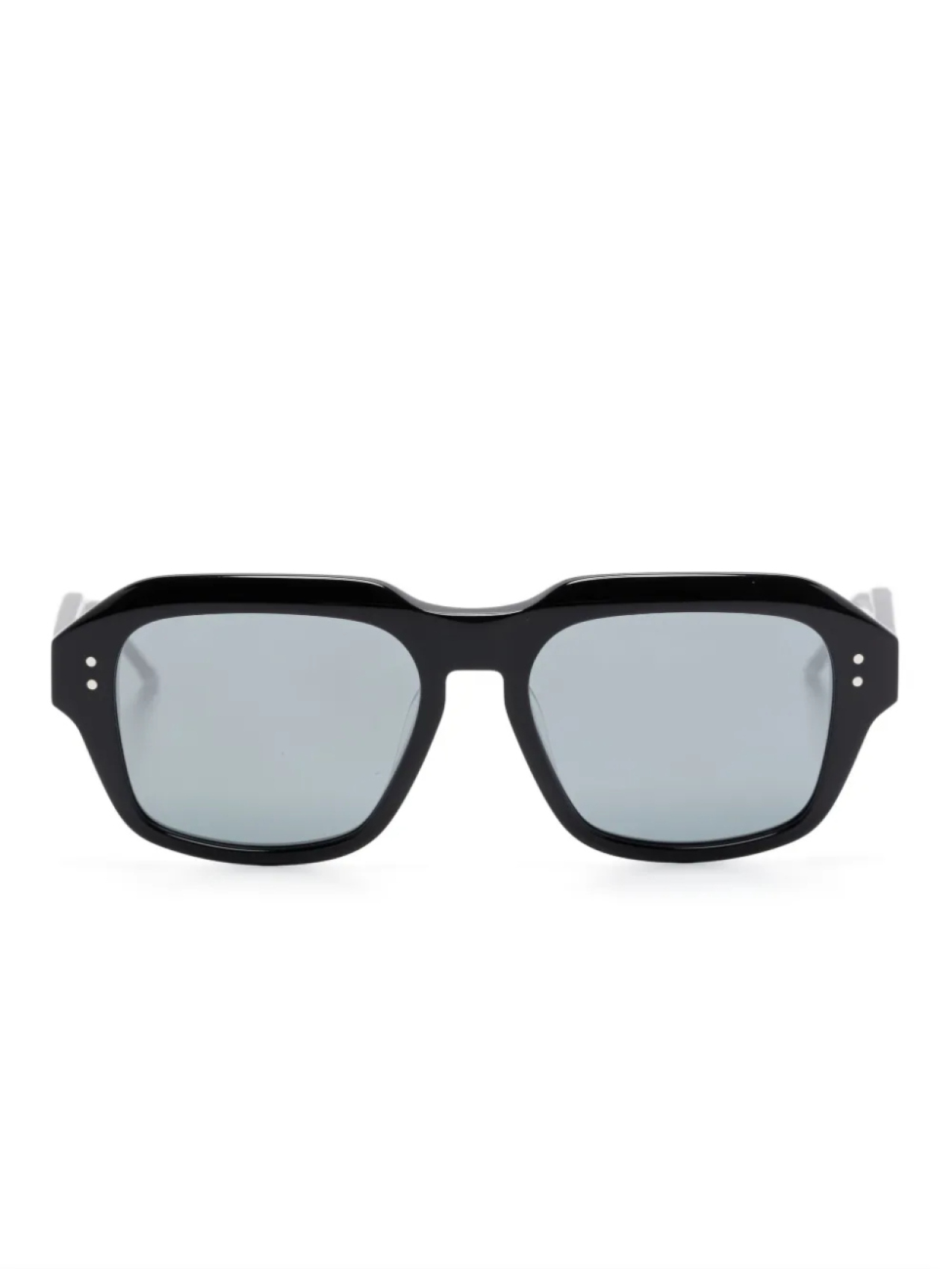 

Солнцезащитные очки в массивной оправе Thom Browne Eyewear, черный