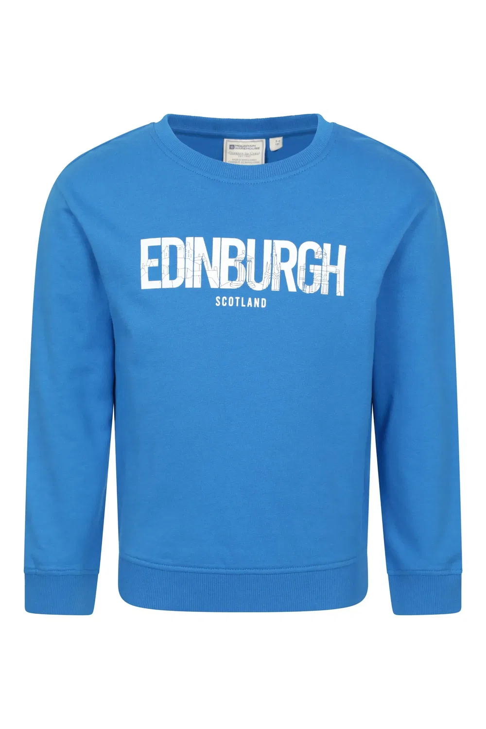 Детская толстовка Mountain Warehouse Edinburgh, ярко-синий