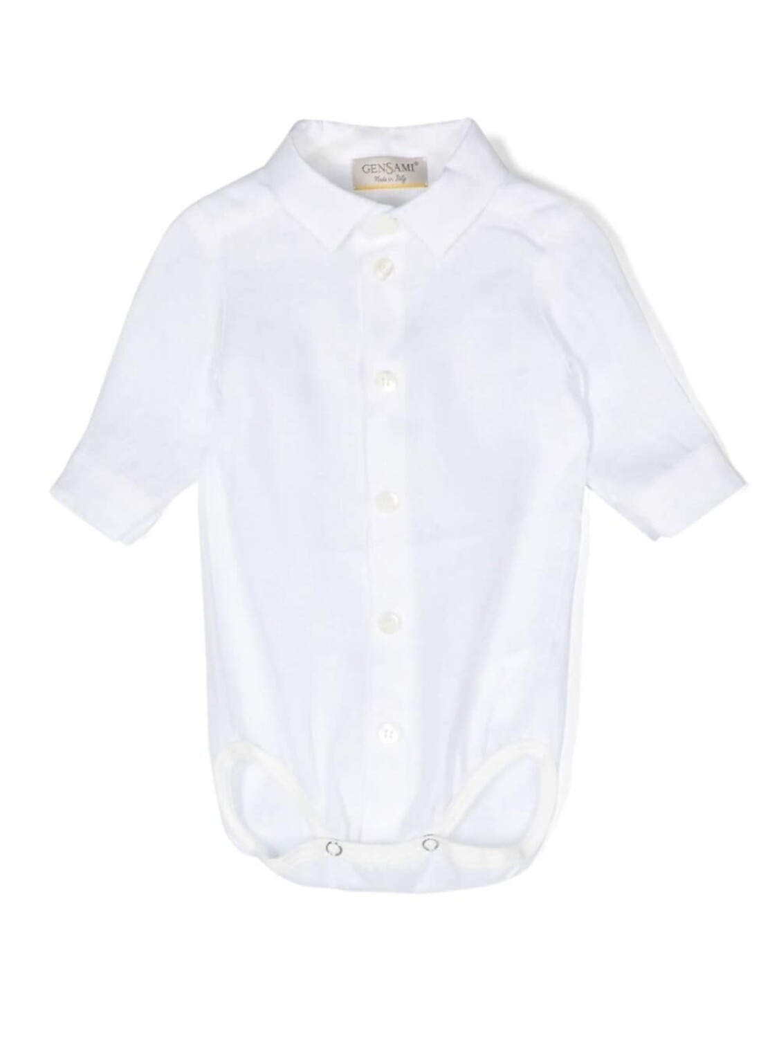 

Gensami kids льняное боди с длинными рукавами, белый
