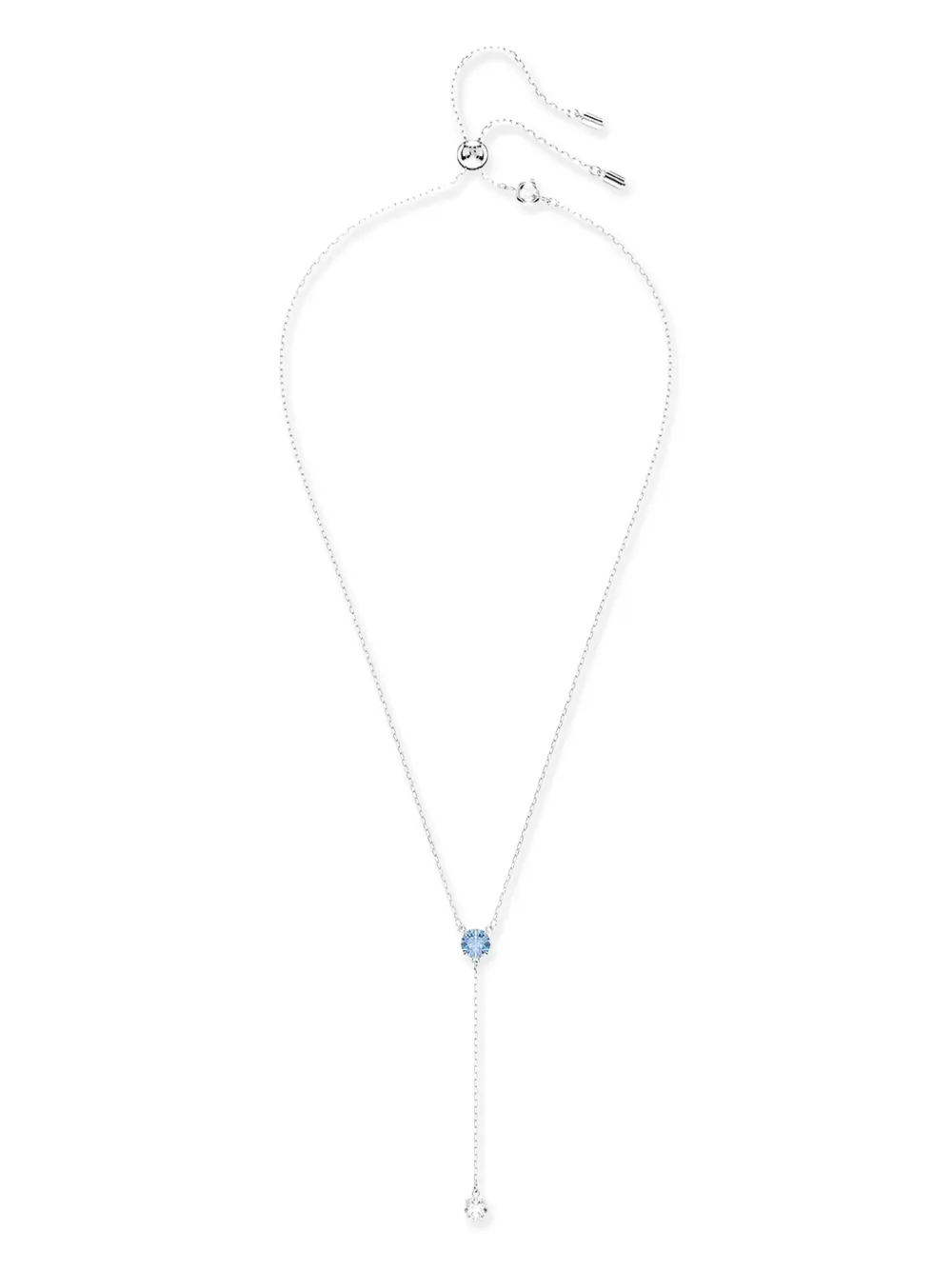 

Колье Stilla Attract Y с кристаллами Swarovski, серебяный