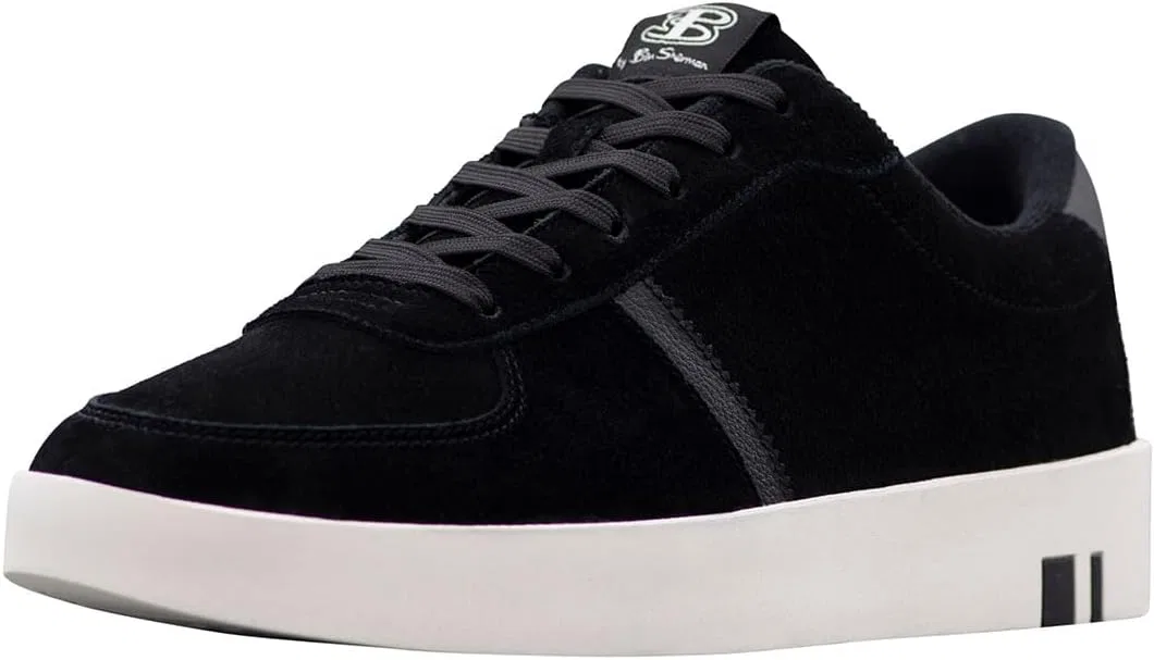 Мужские кроссовки Ben Sherman Richmond на шнуровке, повседневные, черные