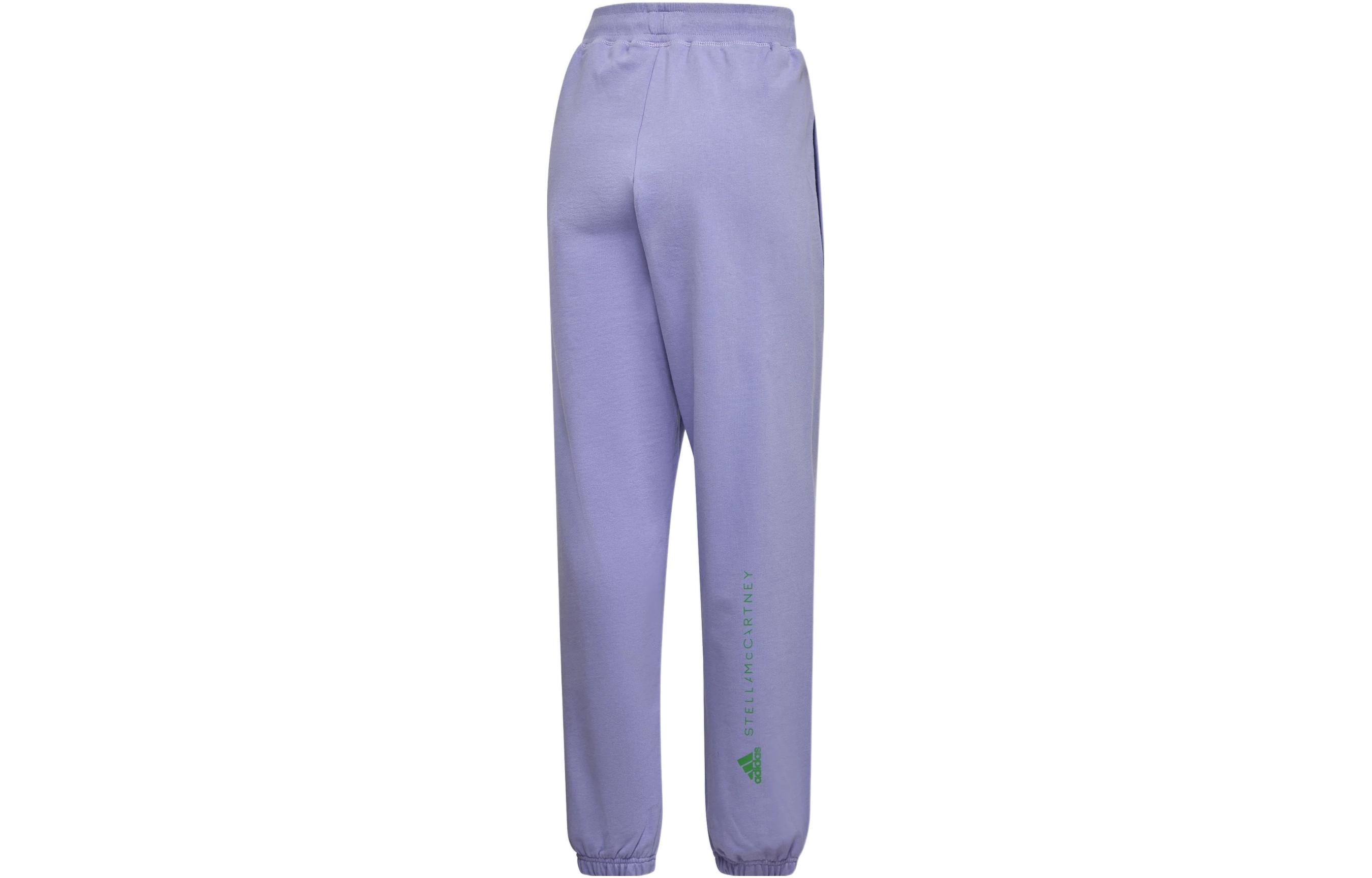 Спортивные брюки adidas By Stella McCartney Sweatpa Logo IB5908, фиолетовый — фото 2