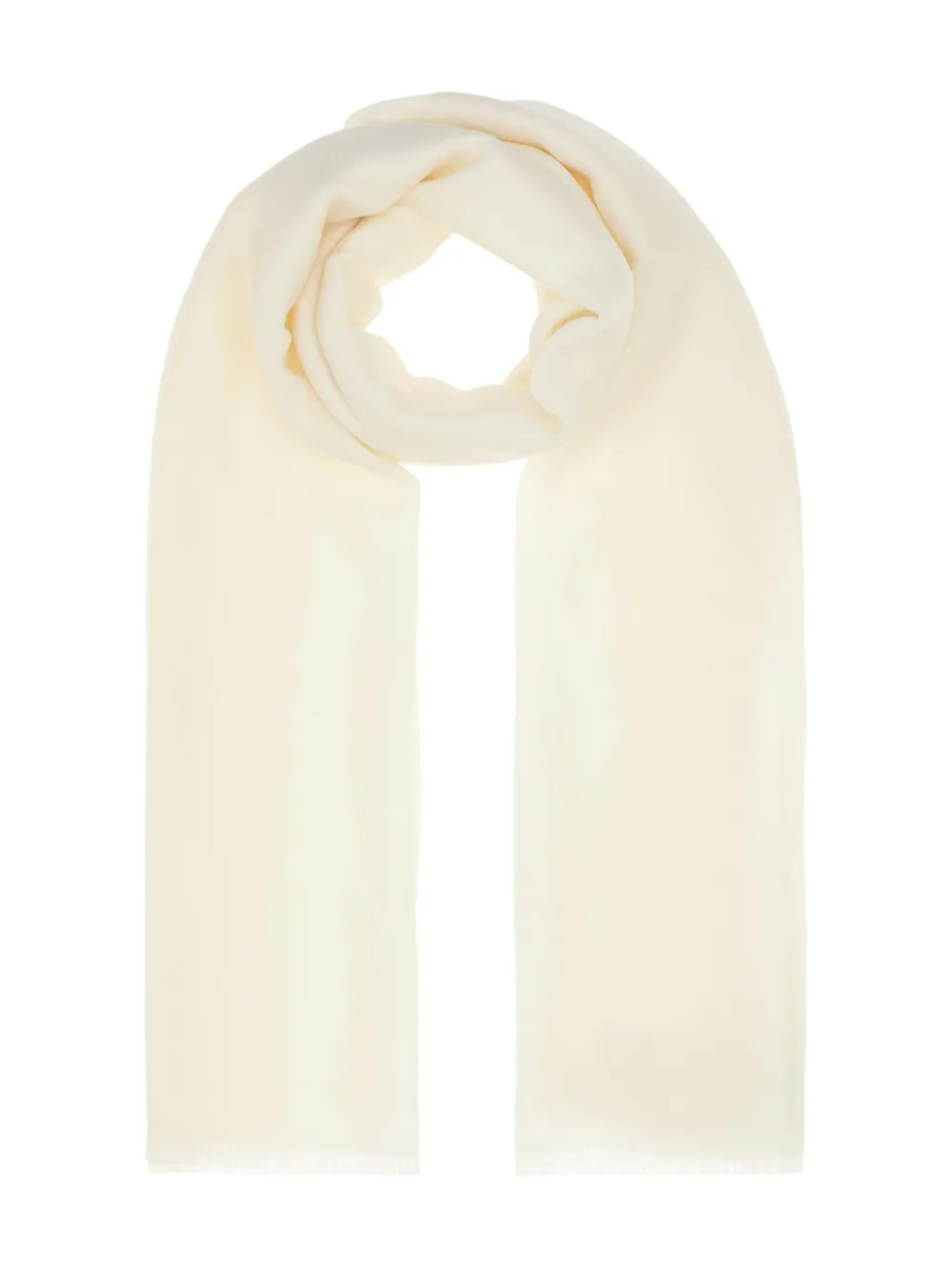 

Однотонный шарф MAX MARA, белый