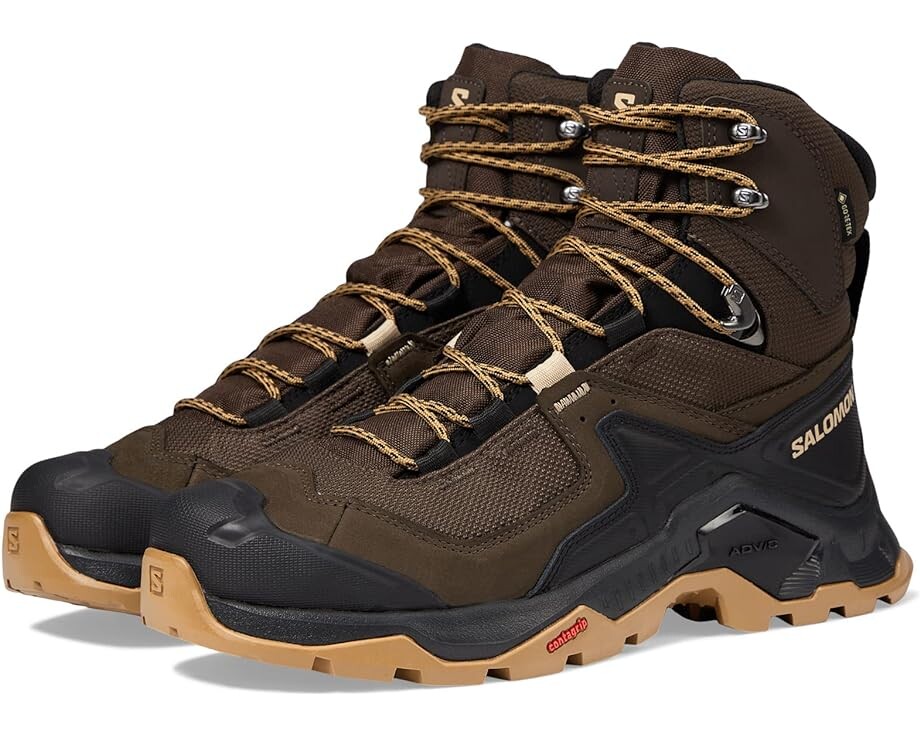 

Походная обувь Salomon Quest Element GTX, цвет Delicioso Black Dull Gold