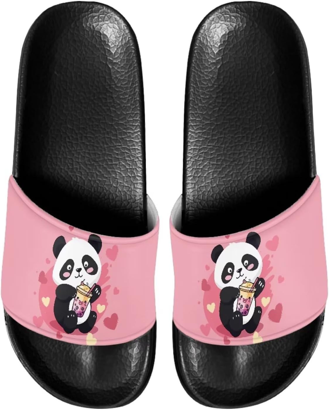 

Шлепанцы для дома и ванной, тапочки на плоской подошве, повседневная обувь для мужчин и женщин Judentidos, Cute Panda