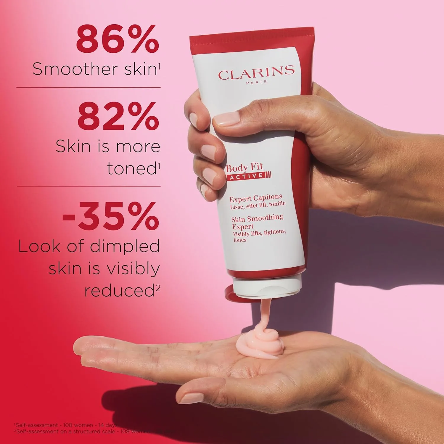 Гель-крем Clarins Body Fit Active | Борется с целлюлитом | Заметно подтягивает, укрепляет и тонизирует кожу | Разглаживает кожу | Мгновенный лифтинг-эффект | Увлажняет | Подходит для всех типов кожи 189.95 г — фото 2