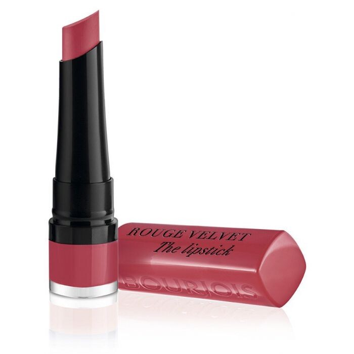 

Губная помада Rouge Velvet The Lipstick Barra de Labios Bourjois, 04 Hip Hip Pink