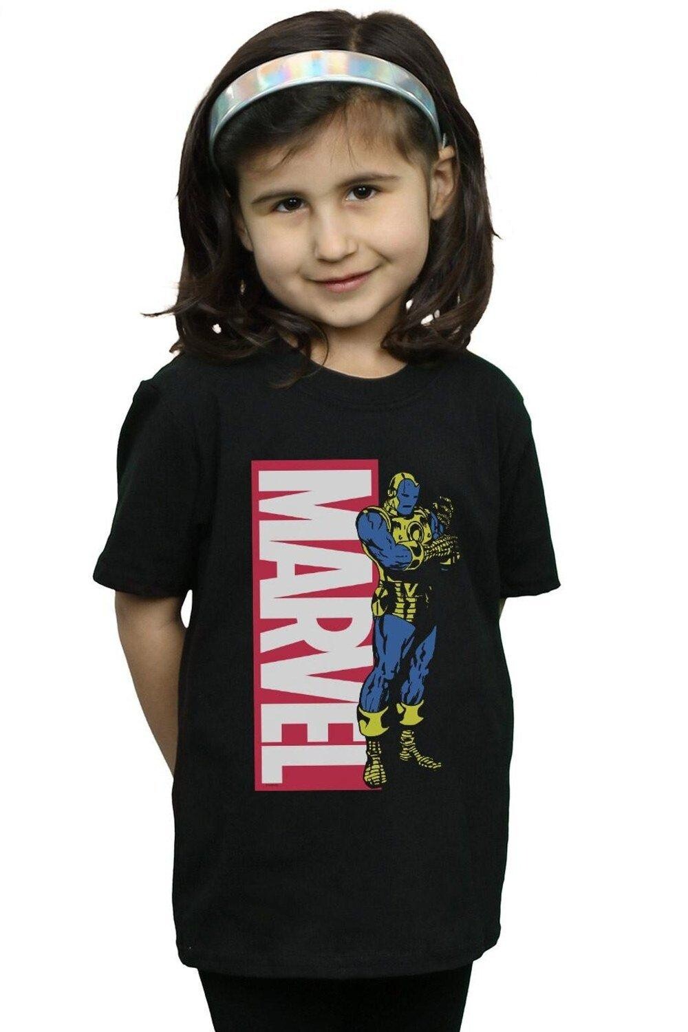 

Хлопковая футболка Iron Man Pop Profile Marvel, черный