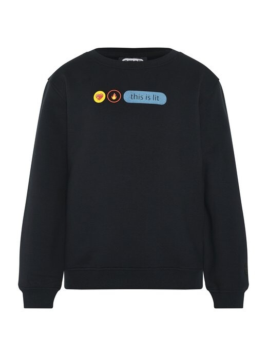 

Свитер Emoji, черный