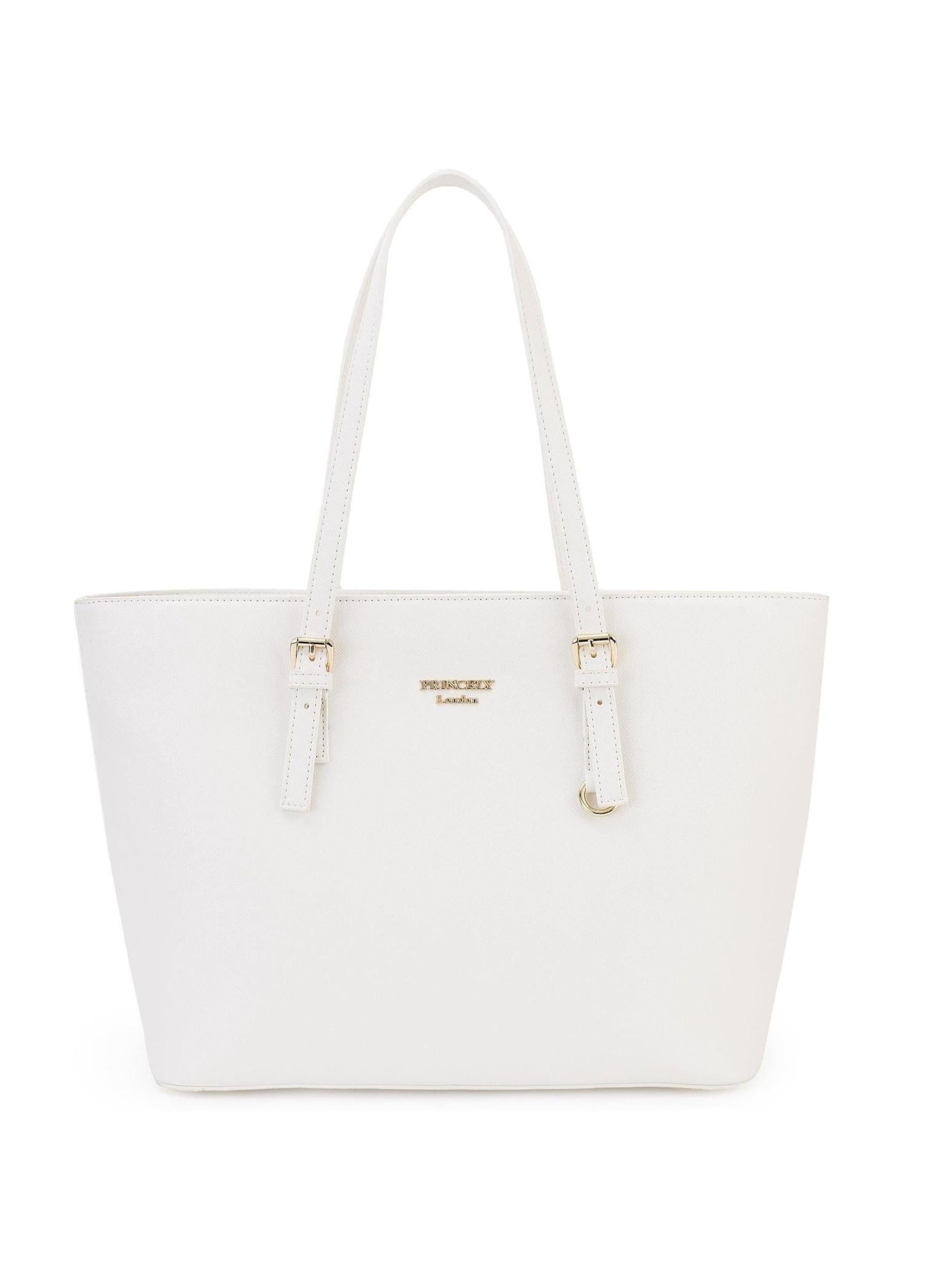 

Princely London Шопер 'Beverly' в белом цвете