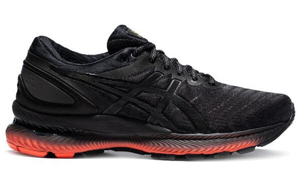 Кроссовки гелевые нимбус 22 облегченный показ Asics, черный — фото 2