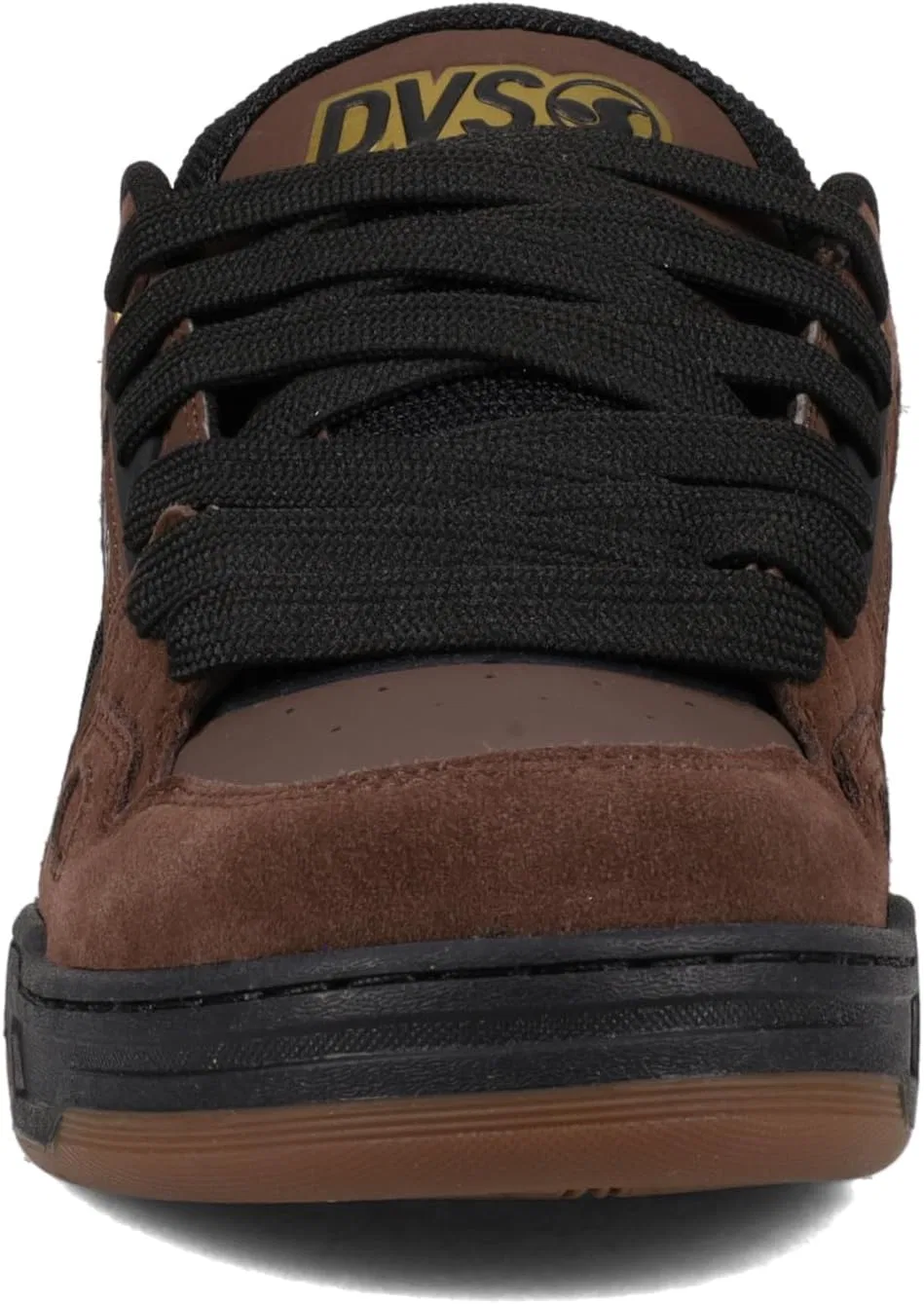 Мужские скейтбордные кроссовки DVS Comanche, Brown Black Gold — фото 2