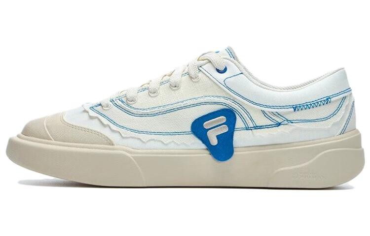 

CURVE Sealing Wax Canvas Shoes Men Low Top White/Blue Fila Fusion