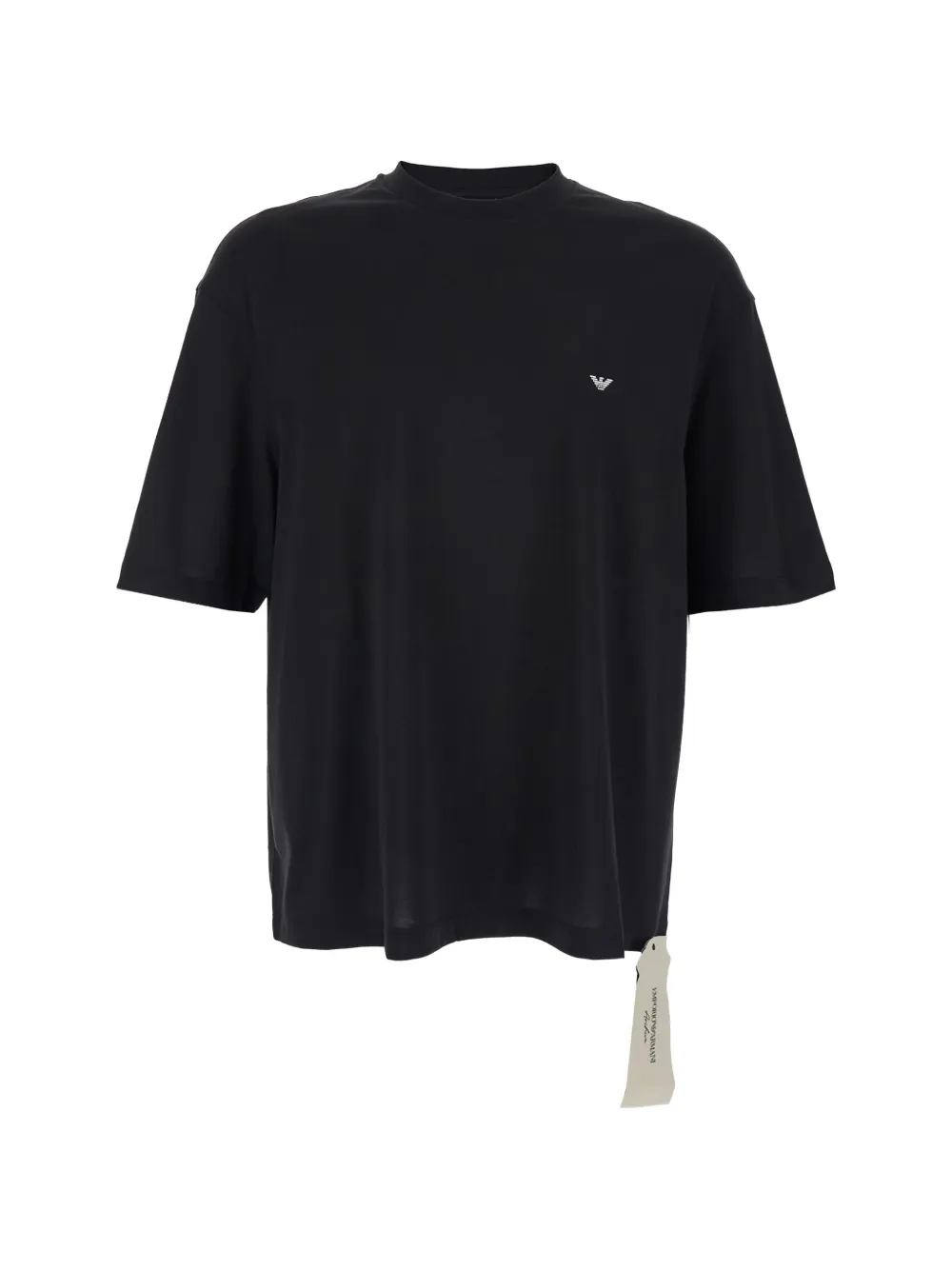 

Футболка с логотипом Emporio Armani, черный