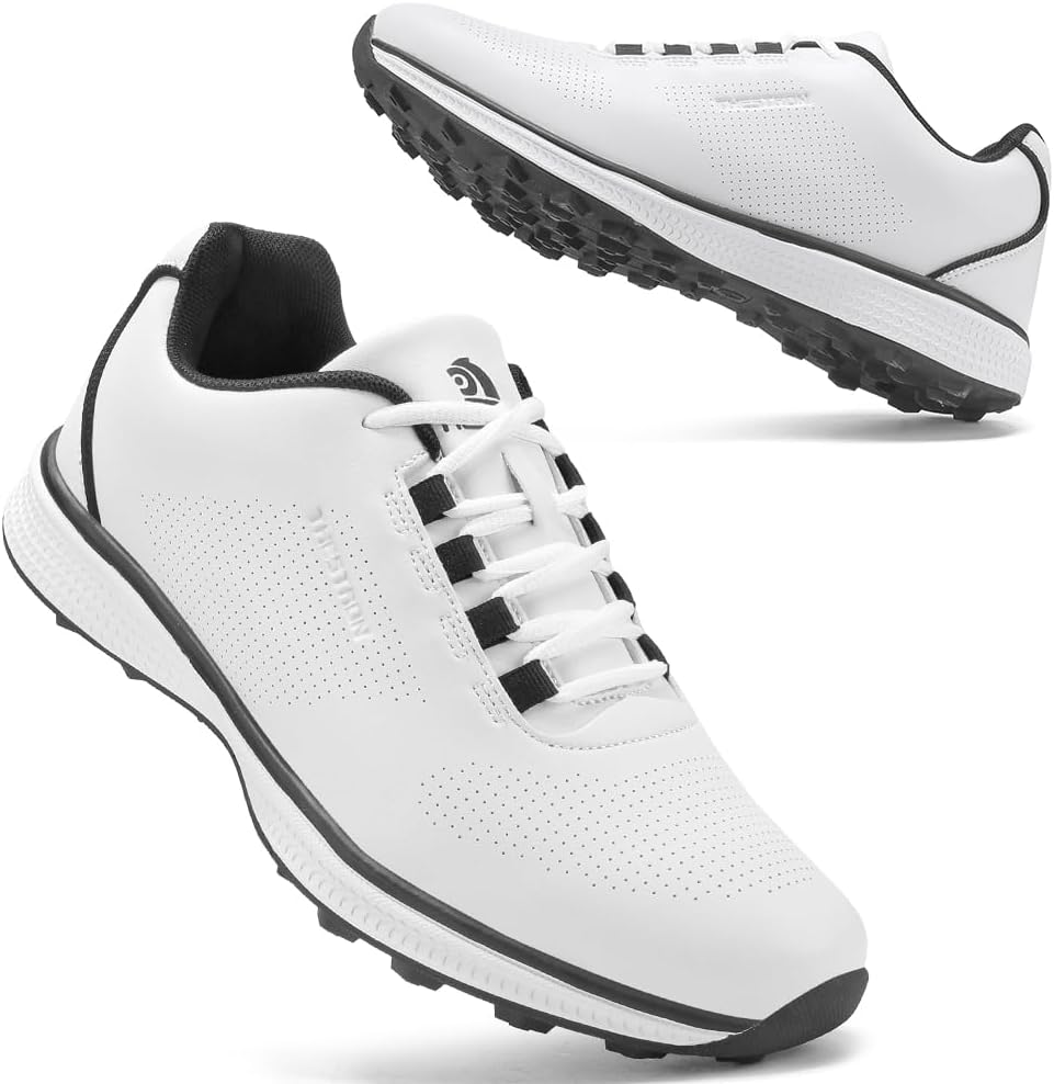 

Женские профессиональные кроссовки для гольфа Без шипов, женские кроссовки для гольфа, для тренировок на улице, женские кроссовки для ходьбы по полю для гольфа Ifrich, белый/синий