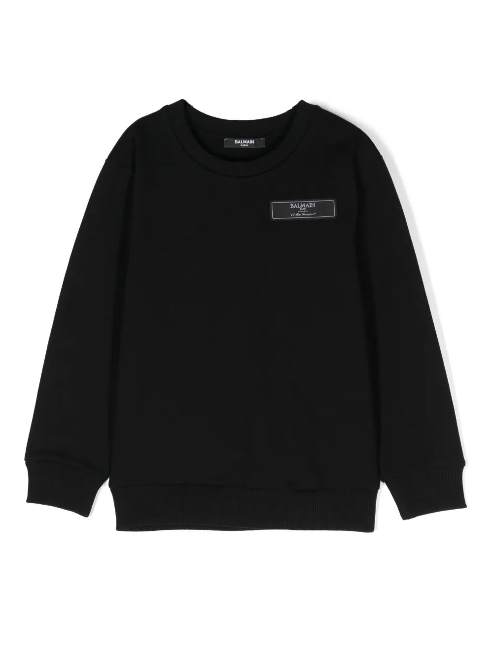 

Толстовка с логотипом Balmain Kids, черный