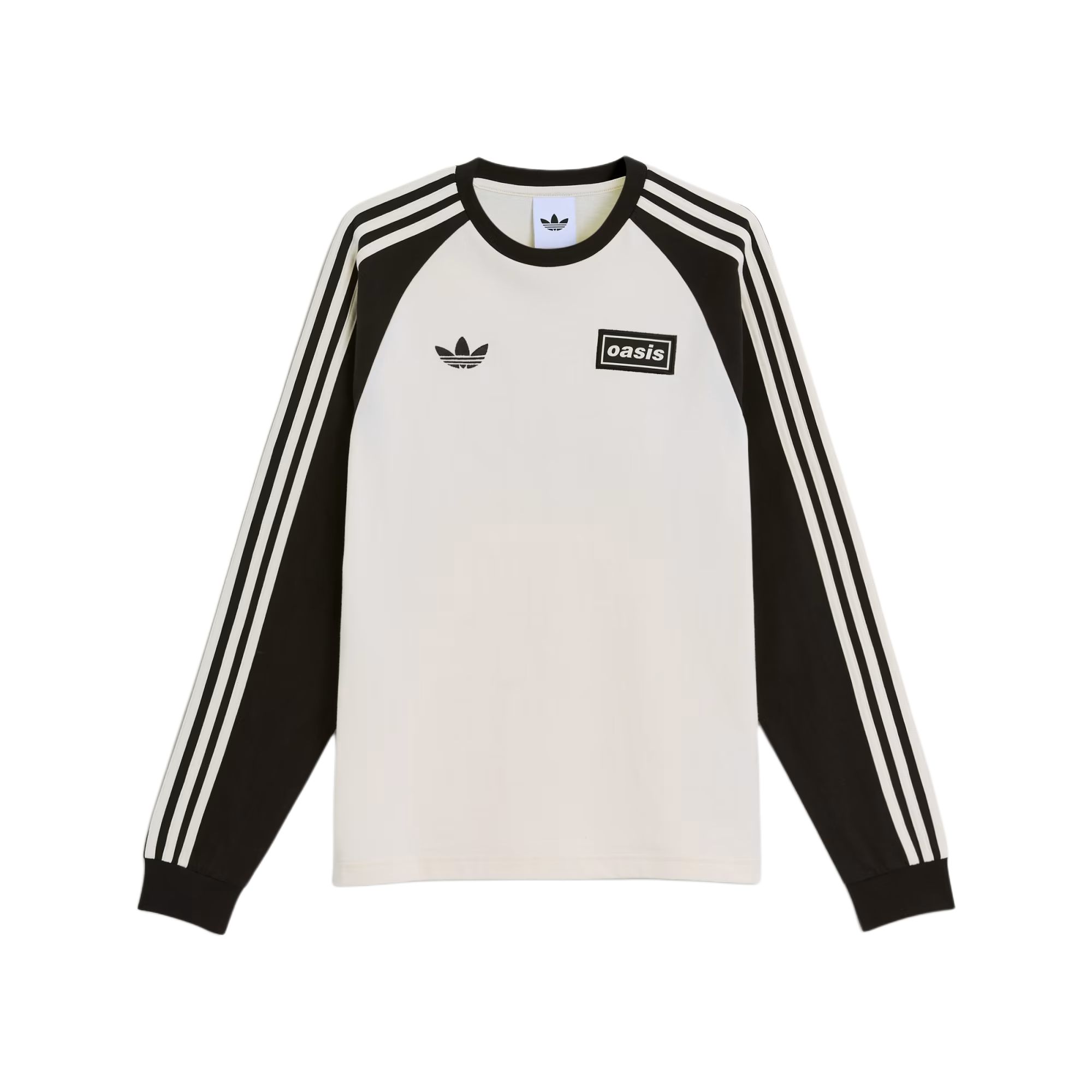 

Футболка Oasis 3 Stripes SS25 Unisex Adidas Originals, айвори