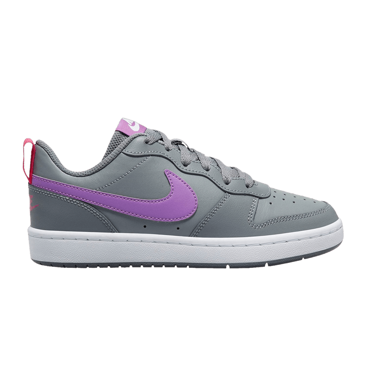 

Кроссовки Nike Court Borough Low 2 GS 'Smoke Grey Purple Nebula', серый