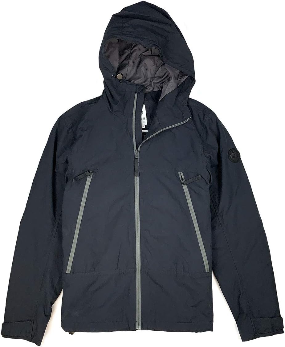 

Куртка мужская Timberland, утепленная флисом, с капюшоном, водоотталкивающая, хлопок, Black