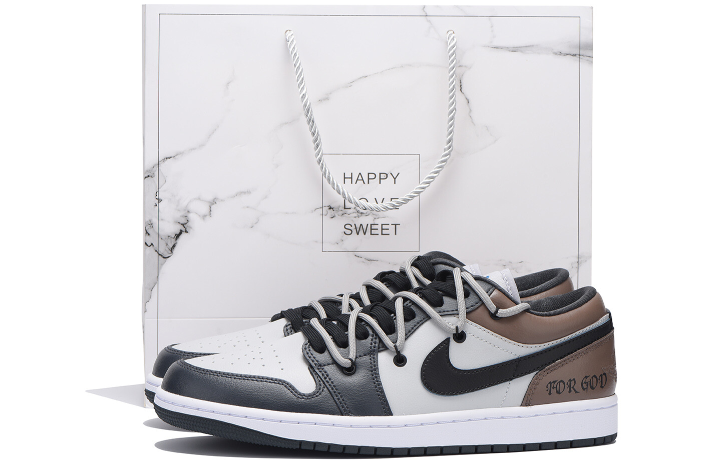 

Баскетбольные кроссовки Air 1 Vintage Unisex Low-Top Brown Jordan