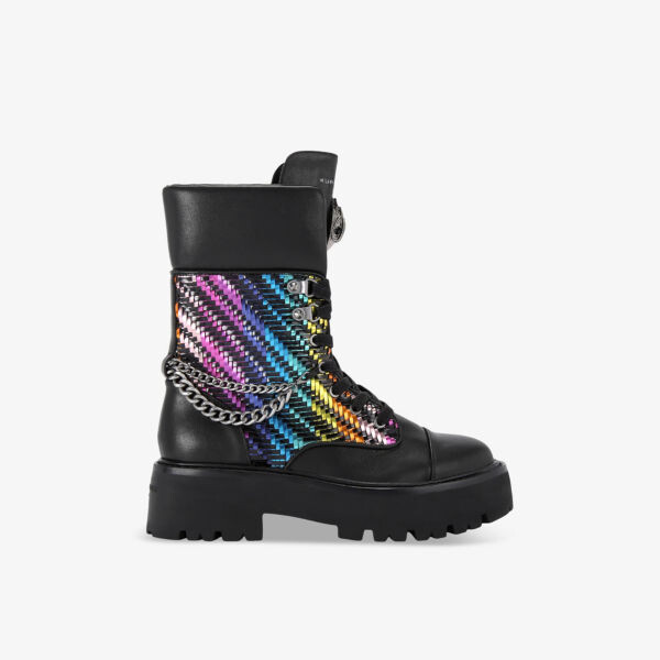 

Ботинки Kensington из радужной кожи Kurt Geiger London, черный