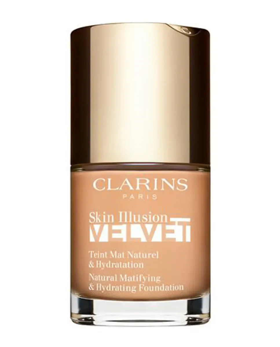 Тональная основа Skin Illusion Velvet Clarins, 107C