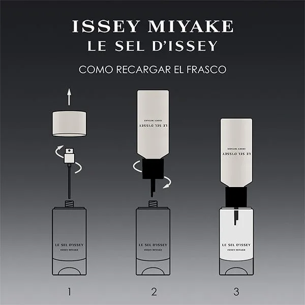 Парфюмерная вода для мужчин ISSEY MIYAKE Le Sel Recarga 150 мл — фото 3
