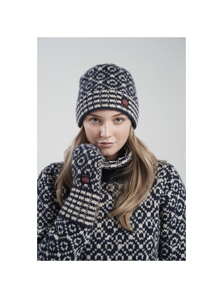 

Black Diamond Шерстяные варежки SVALBARD темно-синего цвета