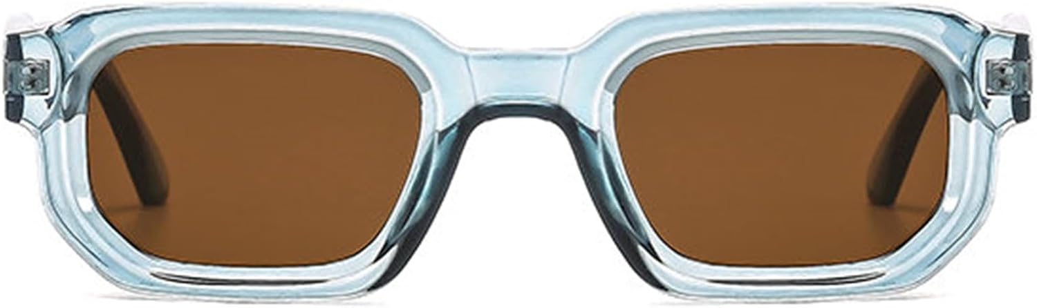 

Солнцезащитные очки Willochra в винтажном прямоугольном стиле для мужчин, модные ретро-очки квадратной формы, солнцезащитные очки UV400 для женщин, очки неправильной формы, C8