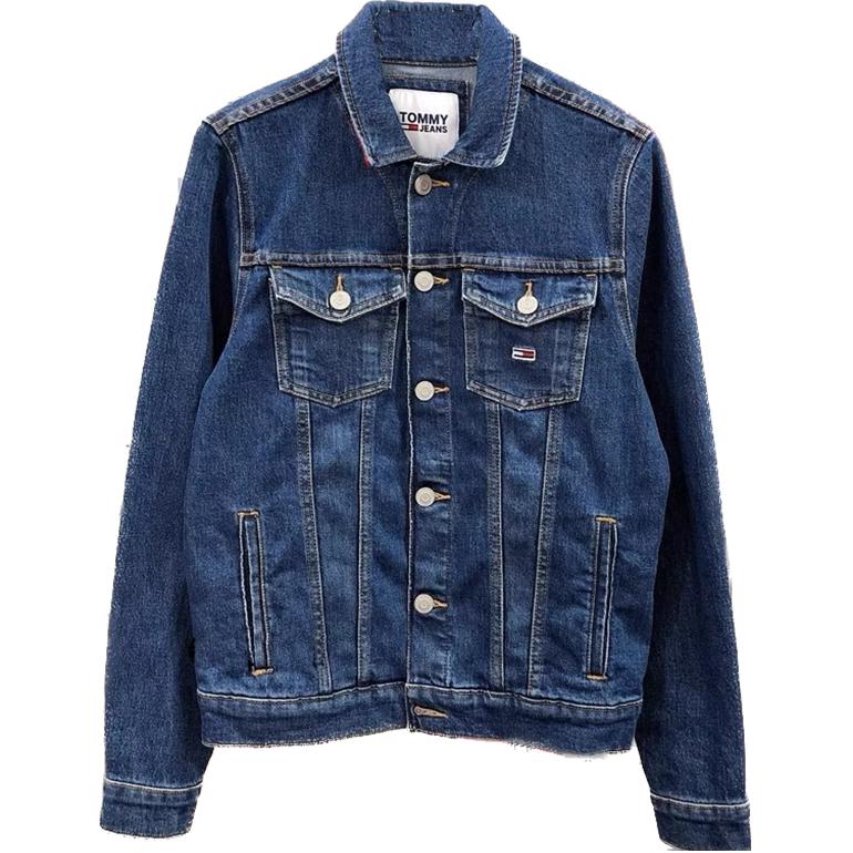 

Tommy Hilfiger Джинсовая куртка мужская синяя, Blue