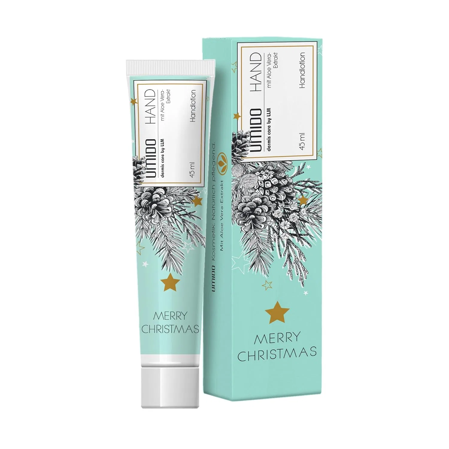 Лосьон для рук UMIDO «Christmas» с экстрактом алоэ вера 45 мл Umido - Dermis Care By Llm