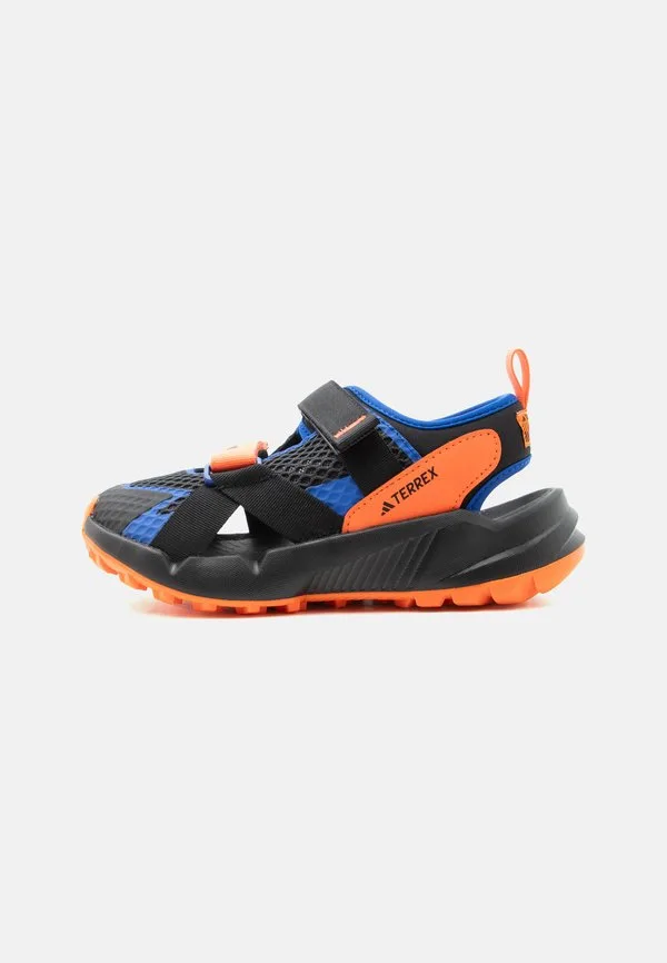 Сандалии для ходьбы hydroterra Adidas Terrex, Core Black/Power Blue/Impact Orange