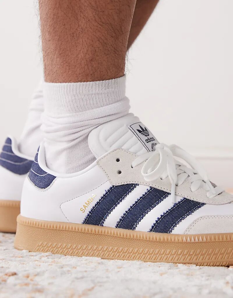 Кроссовки Samba XLG белого цвета adidas Originals — фото 4