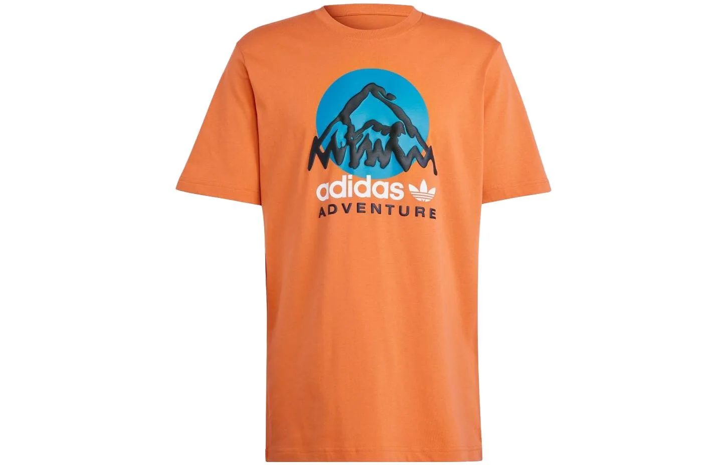 Футболка Adidas Adventure Mountain 'Earth Day' Adidas Originals, Craft Orange