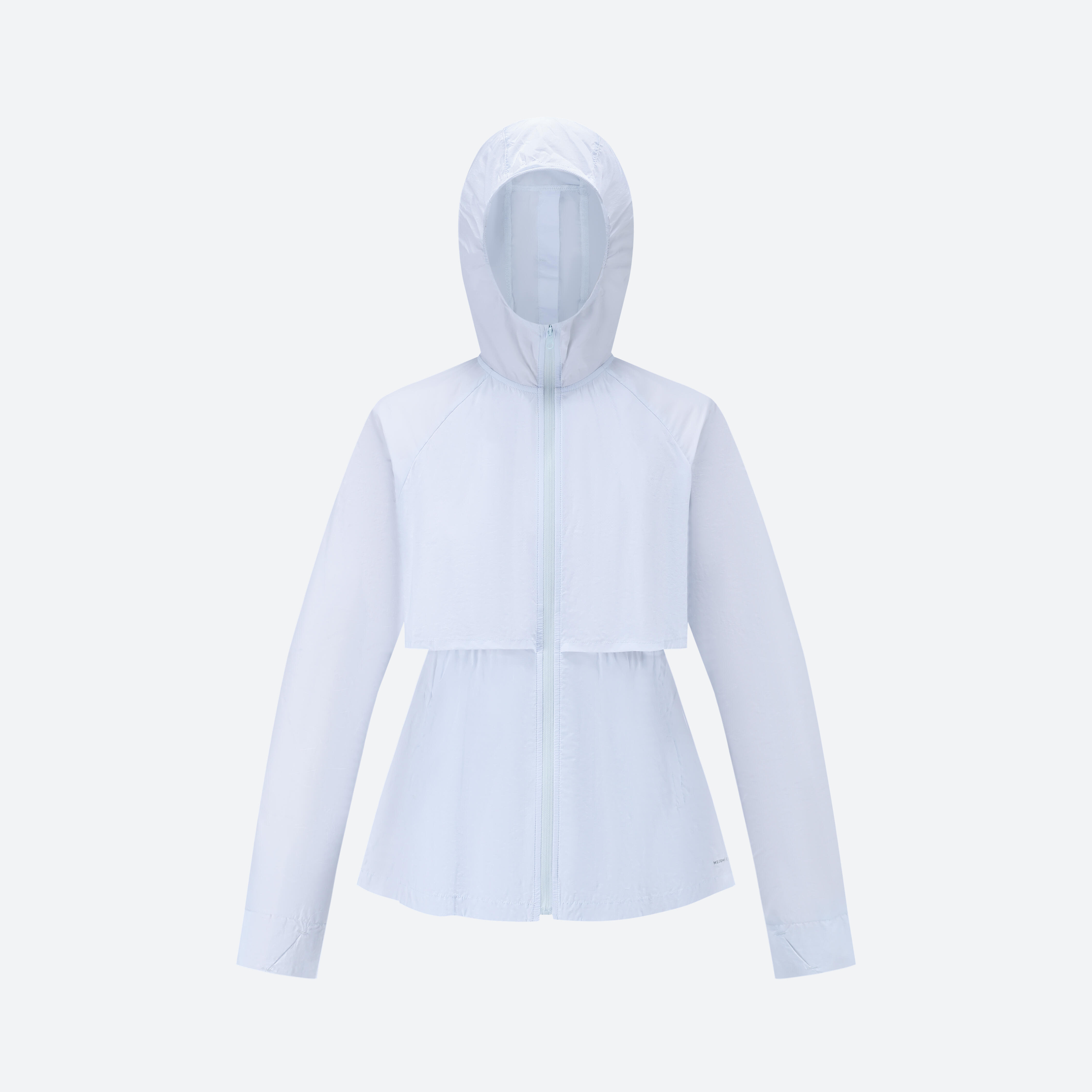 

Голубая унисекс ветровка Quechua HELIUM MH500