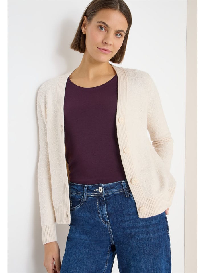 

Cecil Кардиган кремового цвета