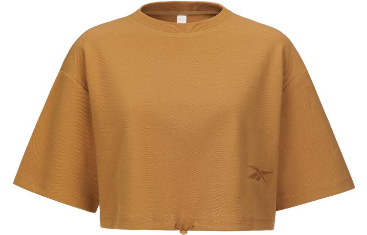 

Reebok Футболка с рукавом дроп-шилдер женская коричневая