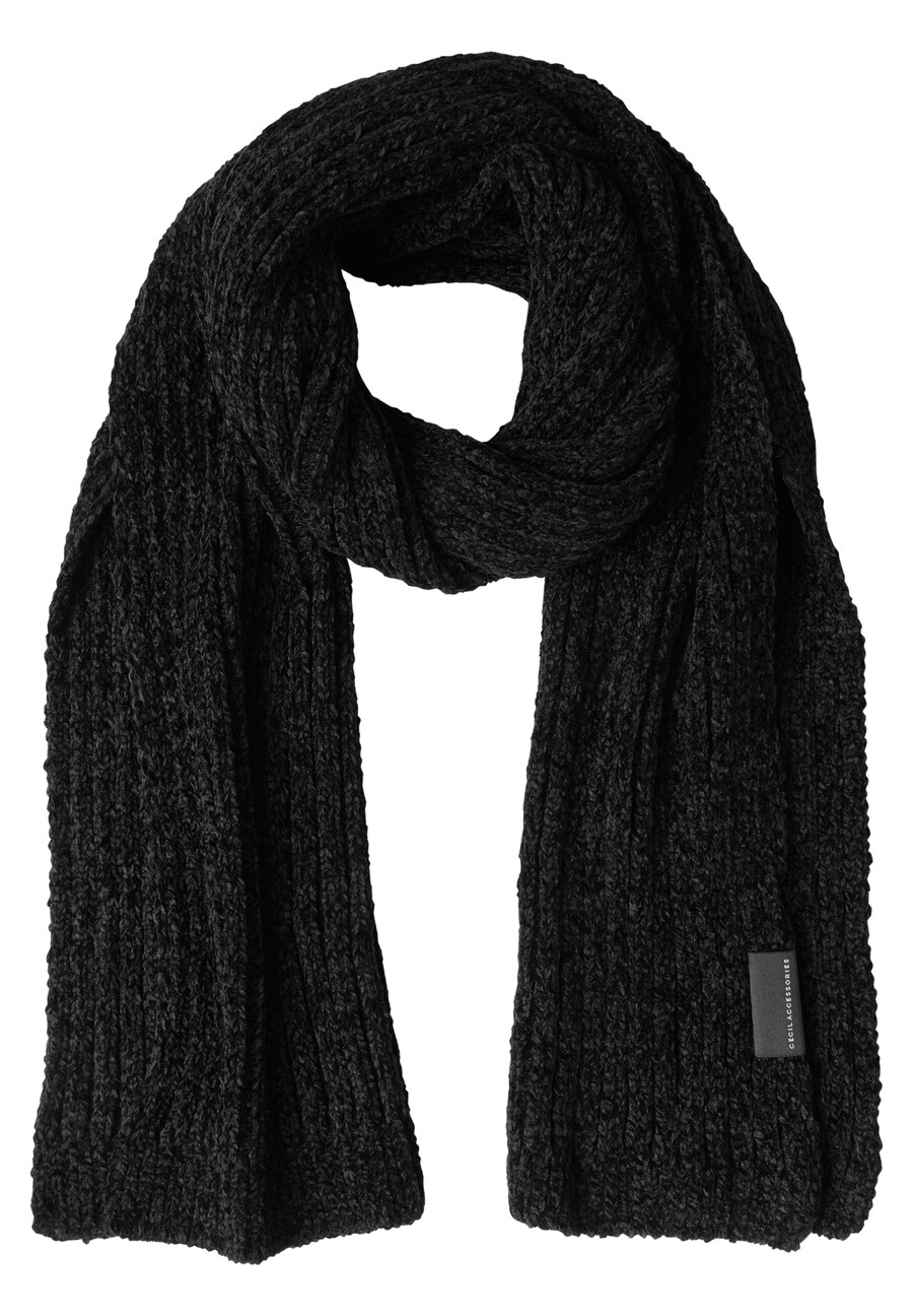 

Шарф CECIL Scarf Chenille, черный