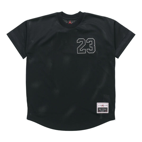 

Футболка men's sports basketball black jersey Air Jordan, черный