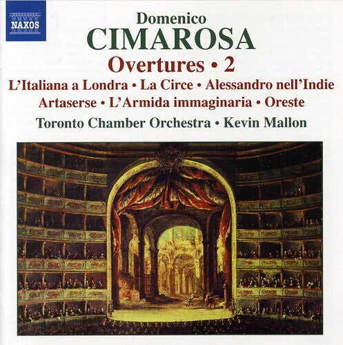 

CD диск Cimarosa / Mallon / Toronto Chamber Orchestra: Overtures 2
