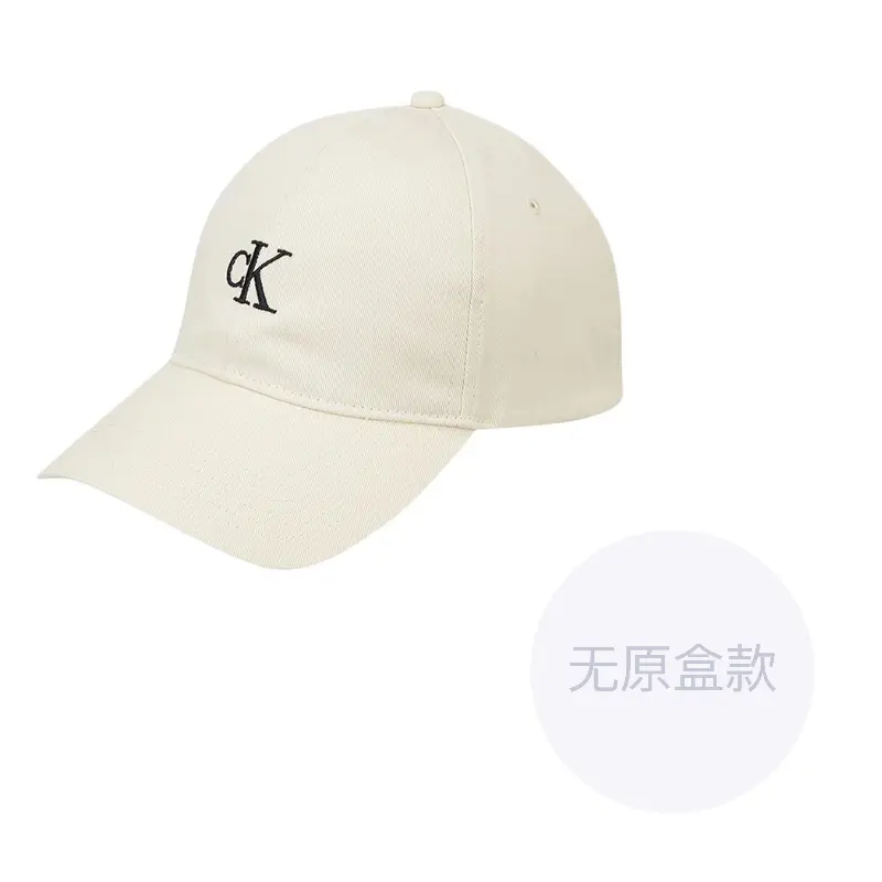 

Calvin Klein Хлопковая бейсболка унисекс белая, White