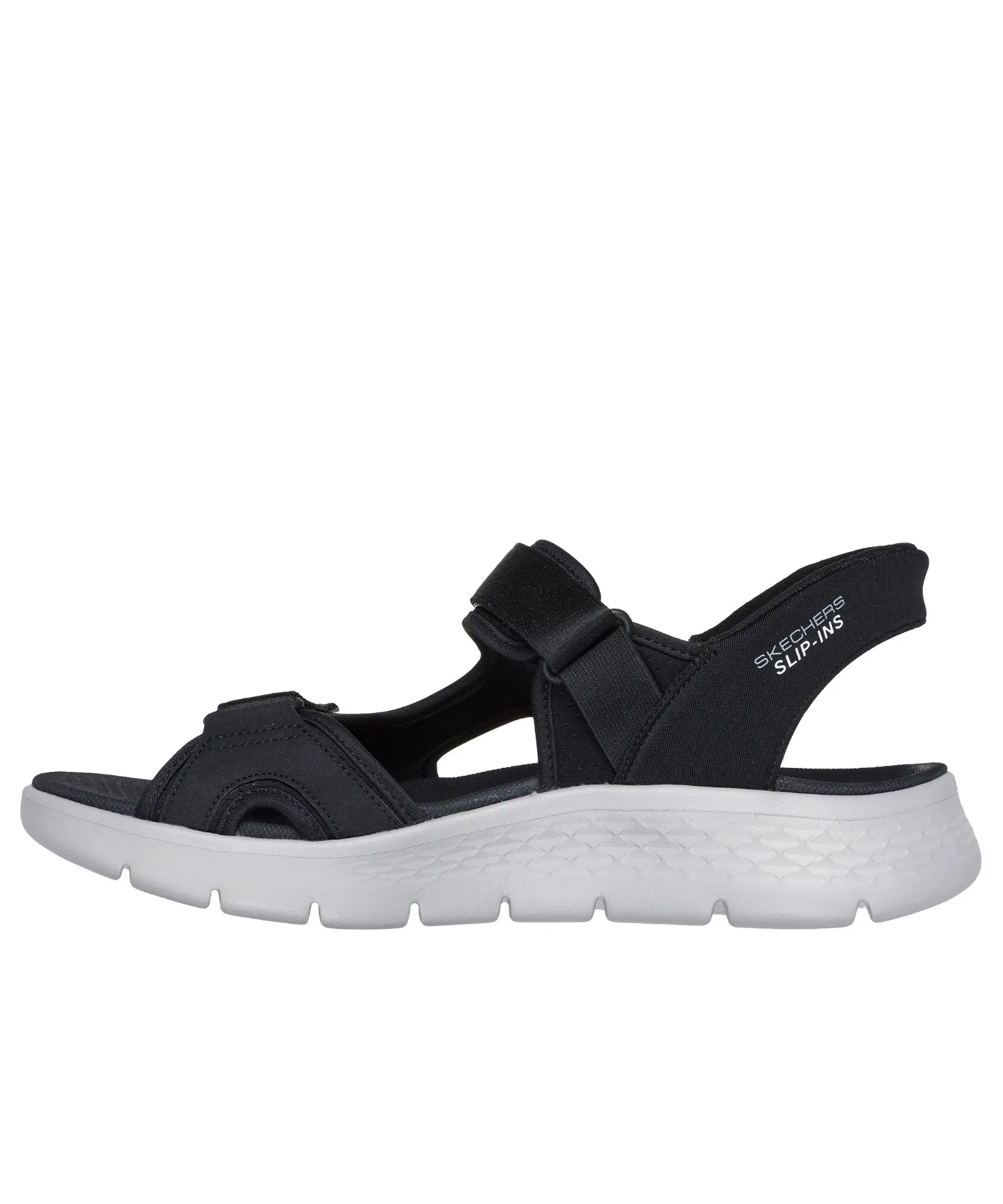 Мужские спортивные сандалии SKECHERS GO WALK FLEX SD чёрные — фото 4
