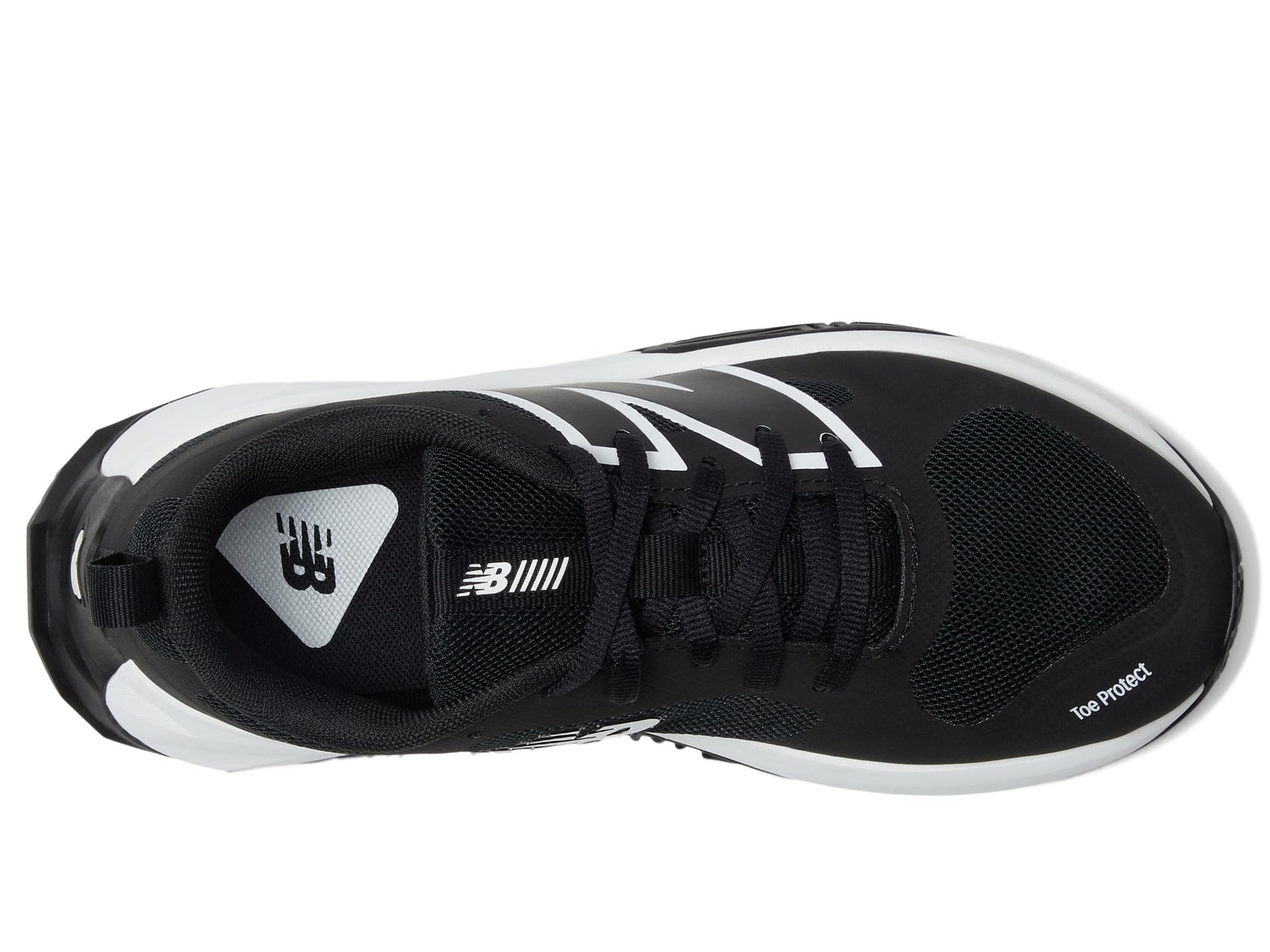 Туфли New Balance Kids Fuelcell Play v1 Lace-Up, черный/белый — фото 2