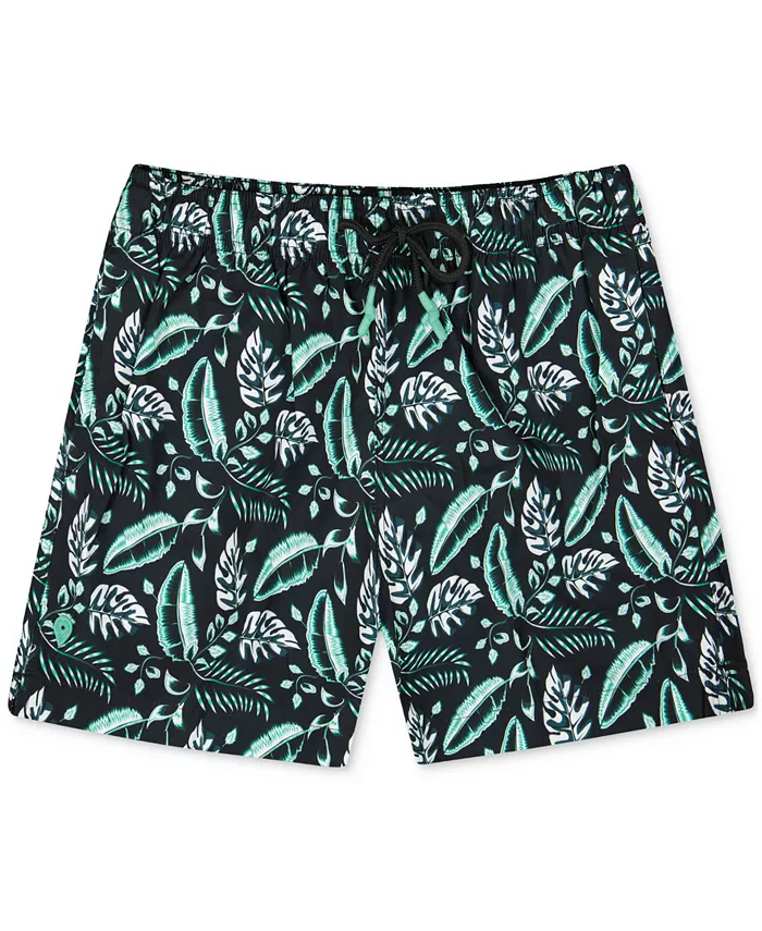 

Мужские плетеные плавки Sunset and Vines с цветочным принтом Sunset X Vine, черный