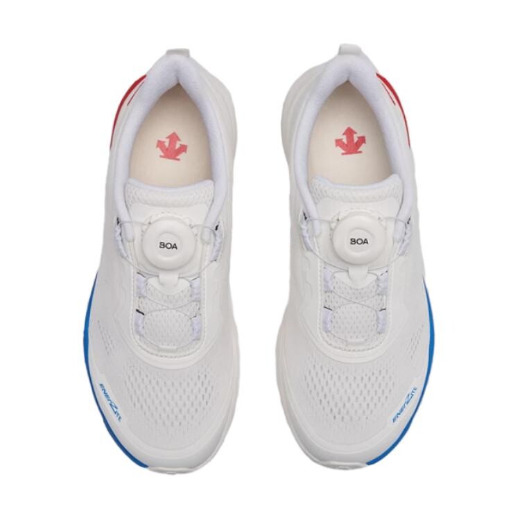 Кроссовки детские Enerzite GS Low-top белые/синие/красные Descente, белый — фото 3