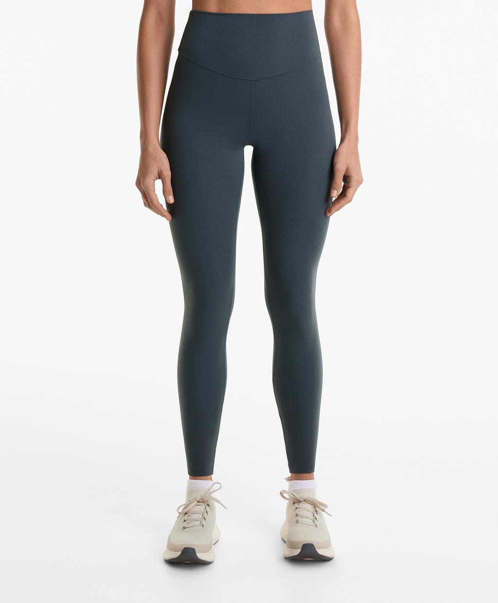 

Леггинсы Comfortlux с высокой посадкой и длиной до щиколоток Oysho, сине-серый